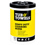 Tub O' Towels Heavy Duty Cleaning Wipes, 90 Count - 2.75 lbs.